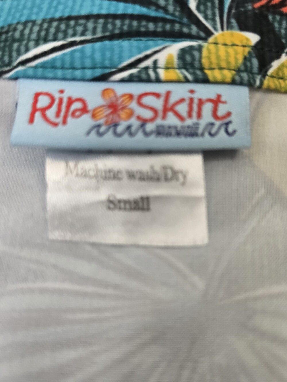 RipSkirt Hawaii Paia Maui Tropical Wrap Skirt Small Beach Resort Vacation Aloha - Picture 4 of 14